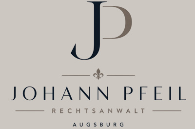 Rechtsanwalt Johann Pfeil Augsburg – Kanzlei Logo