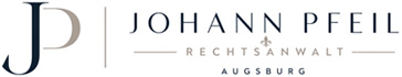 Rechtsanwalt Johann Pfeil – Augsburg Logo